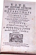 Accademia della Crusca Vite de' pittori antichi